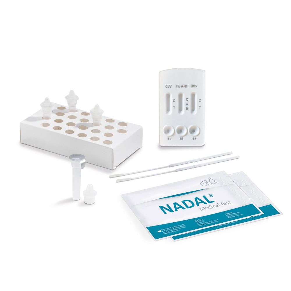 Covid Nadal SARS-CoV-2/Influenza A+B/RSV - 20St - 1 Doos