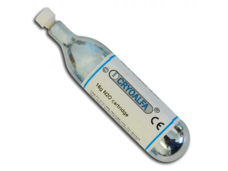Cryo Alpha patroon 16gr met ventiel - 1 Stuk