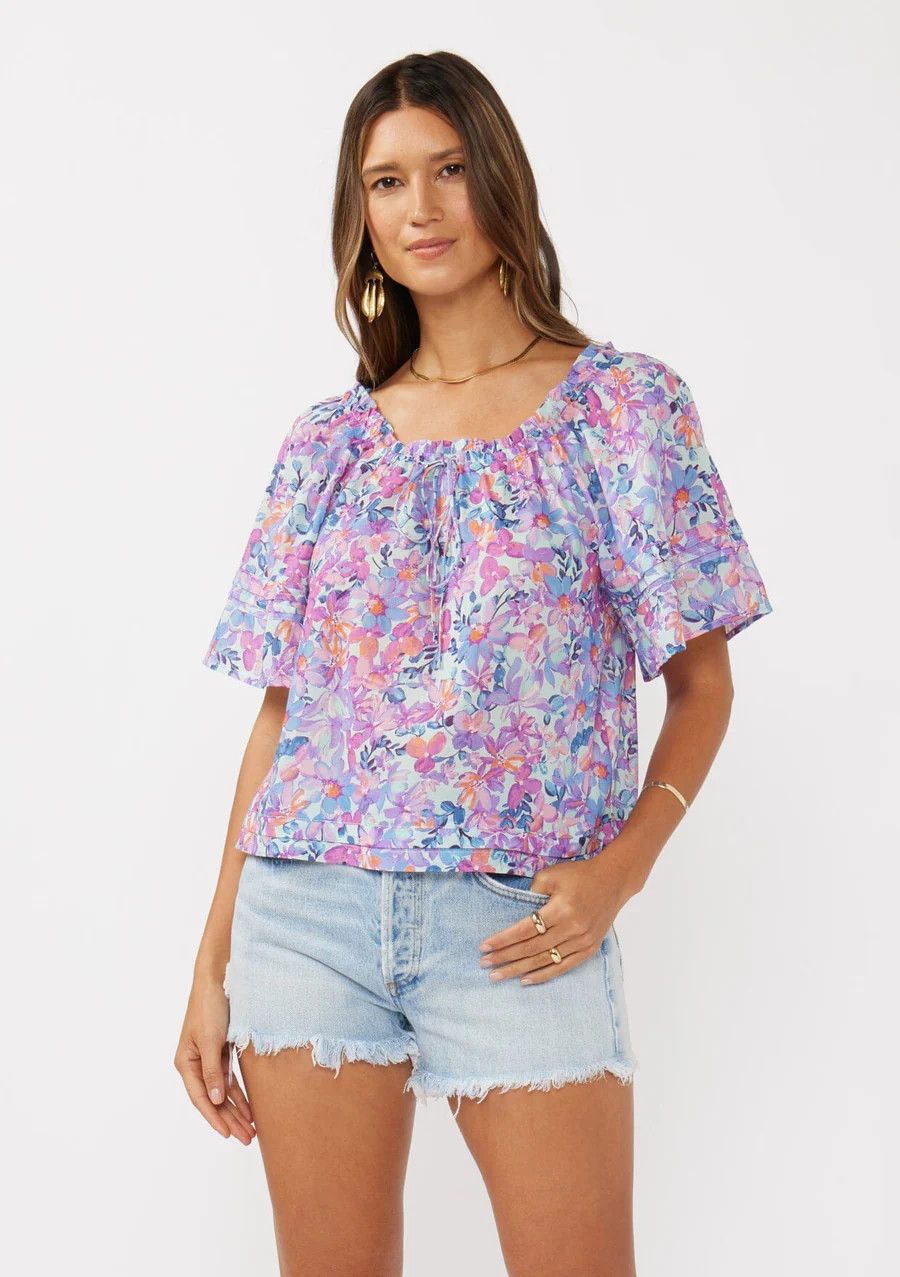Chrissy Floral Top