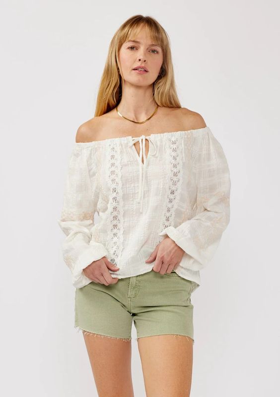 Cassie Off Shoulder Blouse