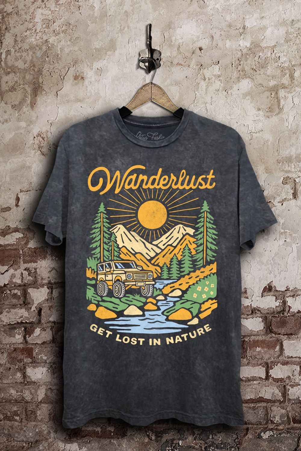 Wanderlust Get Lost in Nature Graphic Top