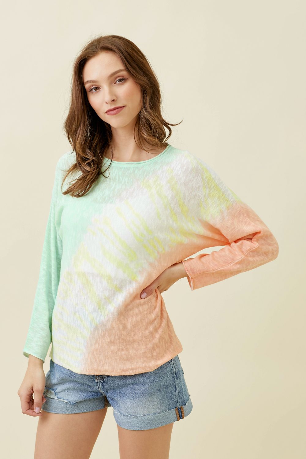 Tie Dye Pullover Sweater