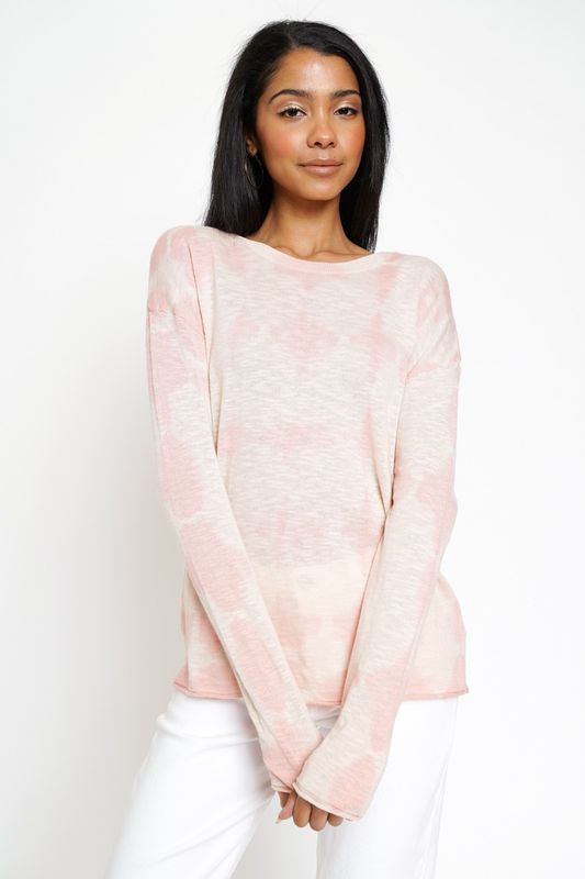 Lightweight Tie Dye Pullover Sweater
