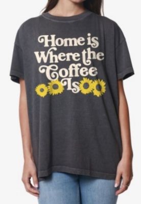 Home Is Where The Coffee Is | Oversized Tee