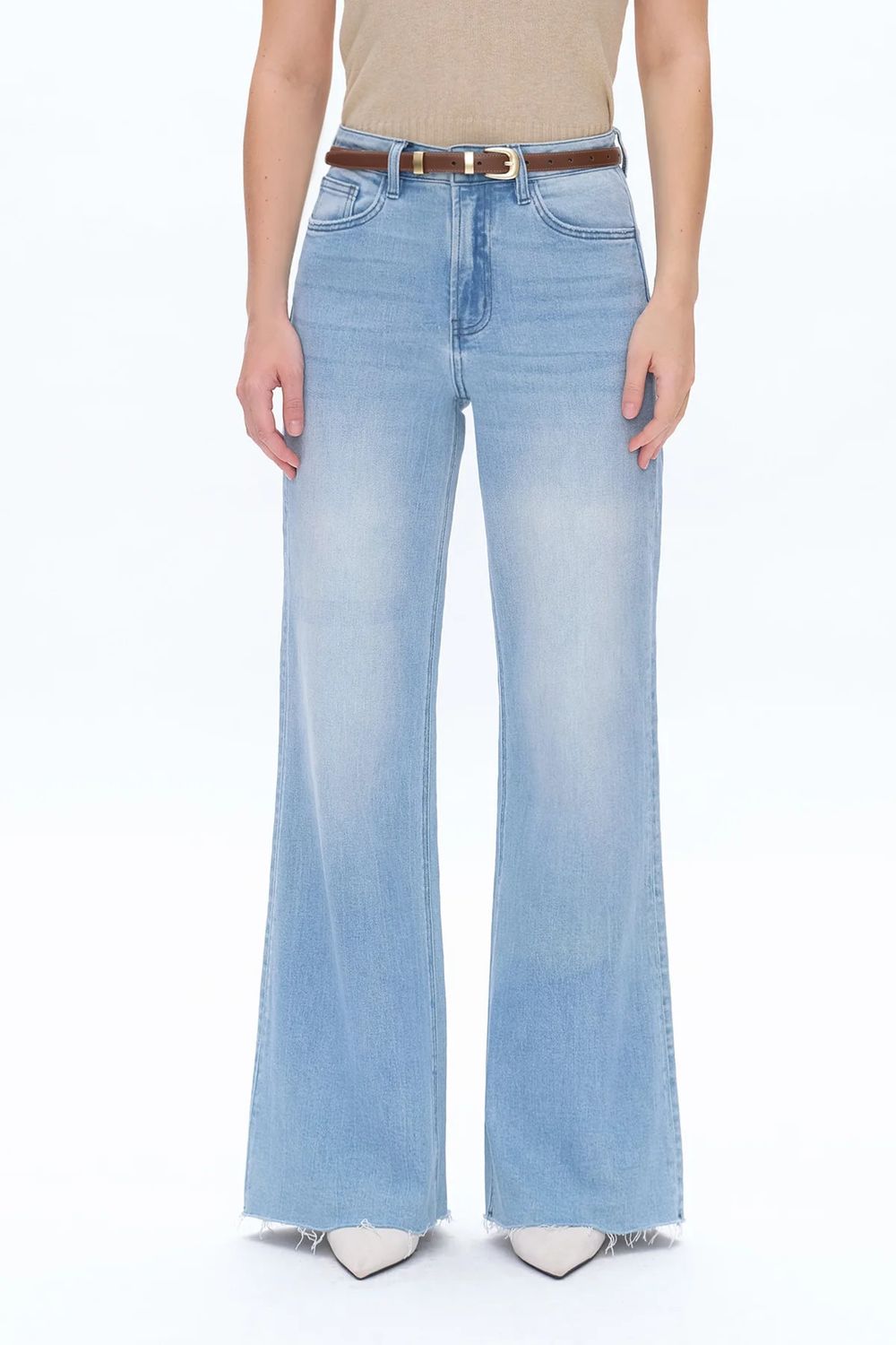 Bella High Rise Wide Leg Jeans