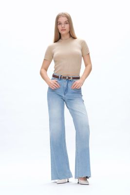 Bella High Rise Wide Leg Jeans