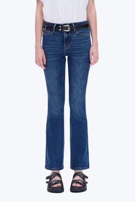 BAYEAS High Rise Bootcut Clean Hem Jeans