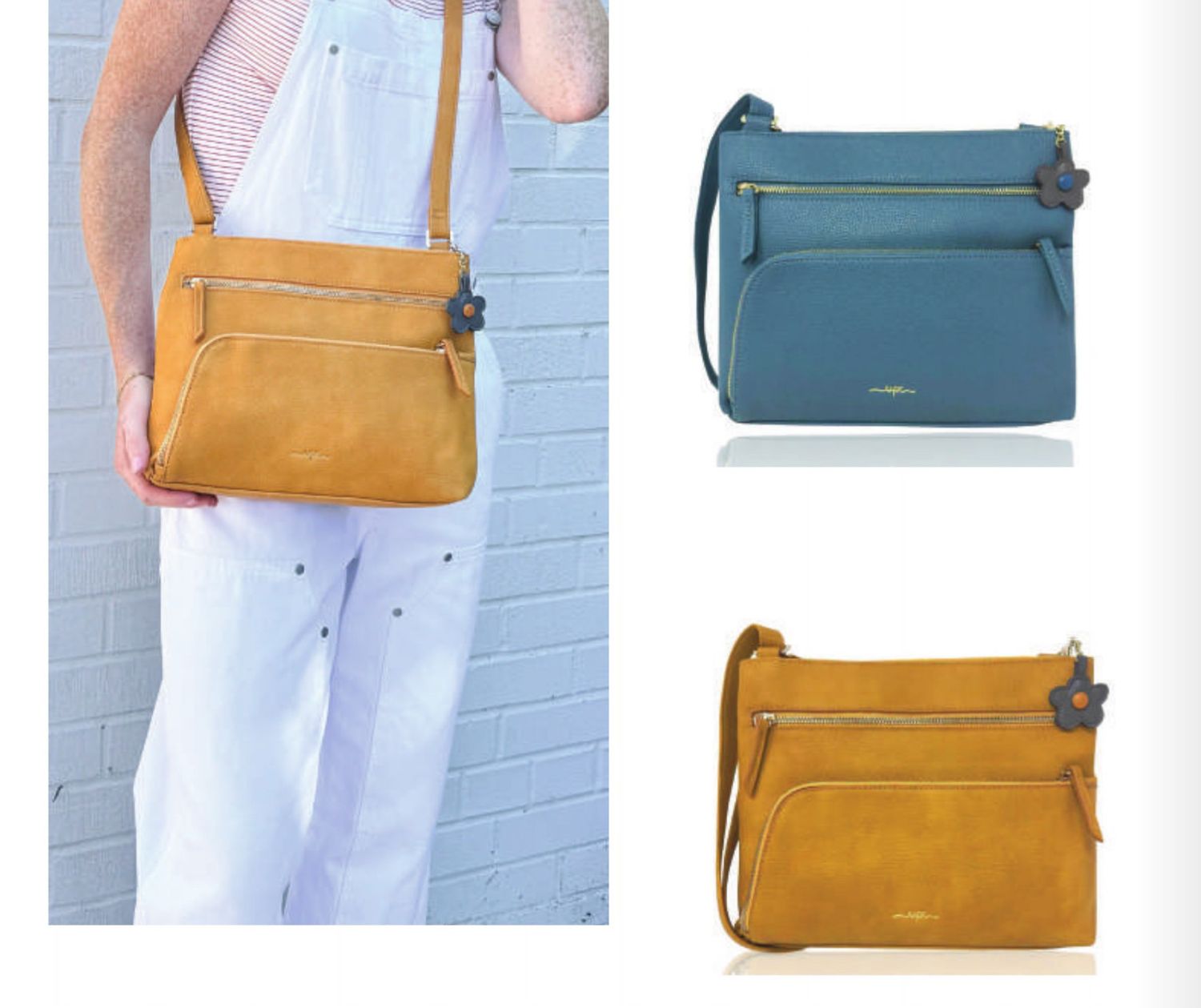 Citron Messenger Bag