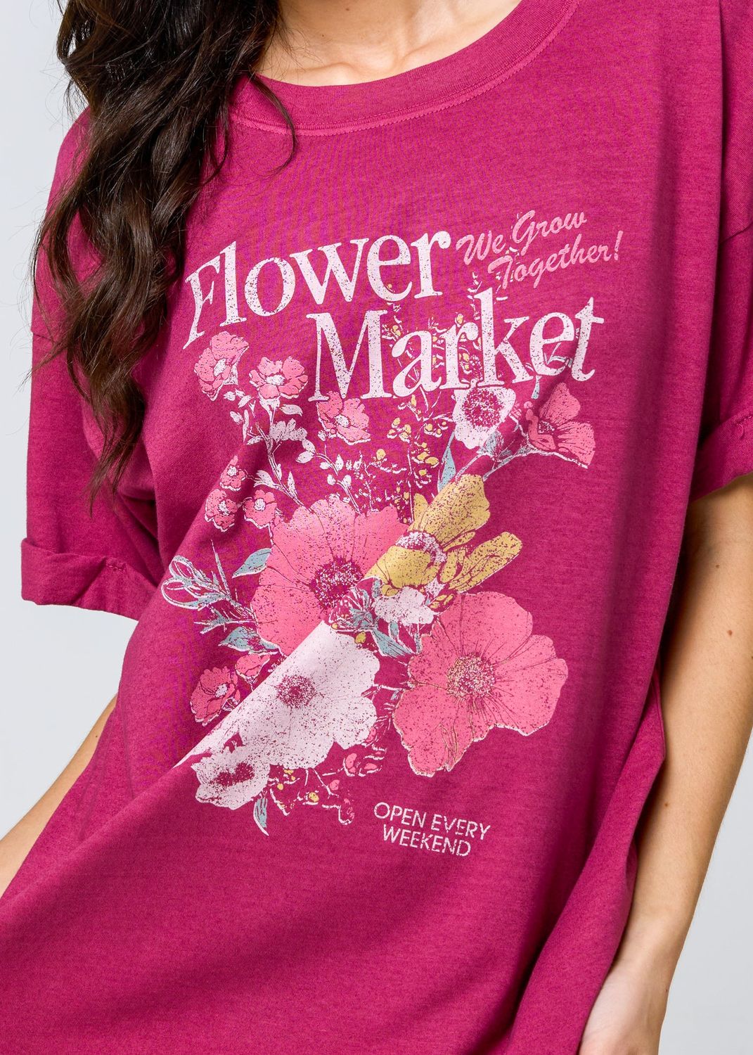 Flower Market | Boyfriend Tee