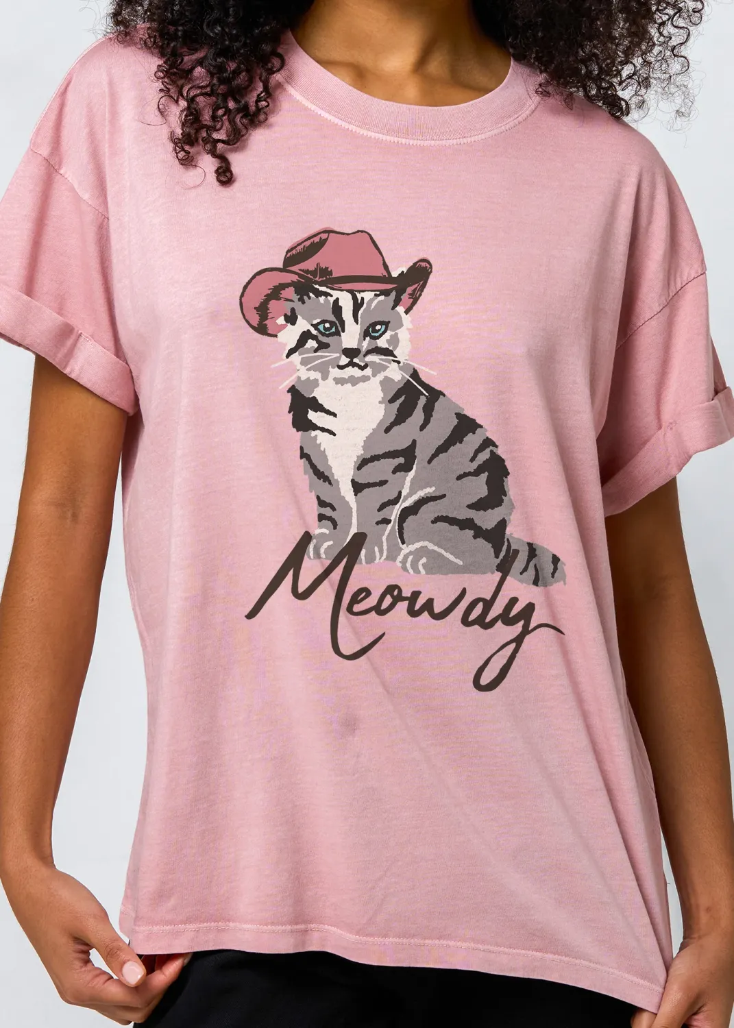 Meowdy | Boyfriend Tee