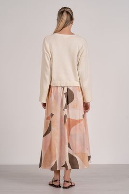 Tie Front Sweater Cardigan | Elan