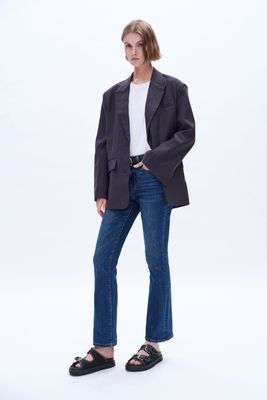 High Rise Bootcut Jeans | BAYEAS