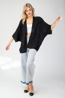 Slouchy Dolman Sleeve Cardigan