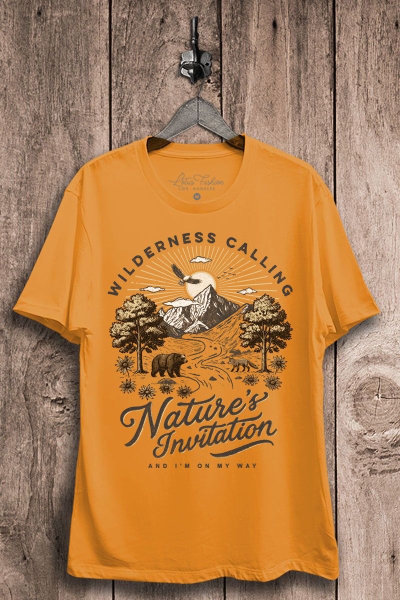 Wilderness Calling Graphic Tee 