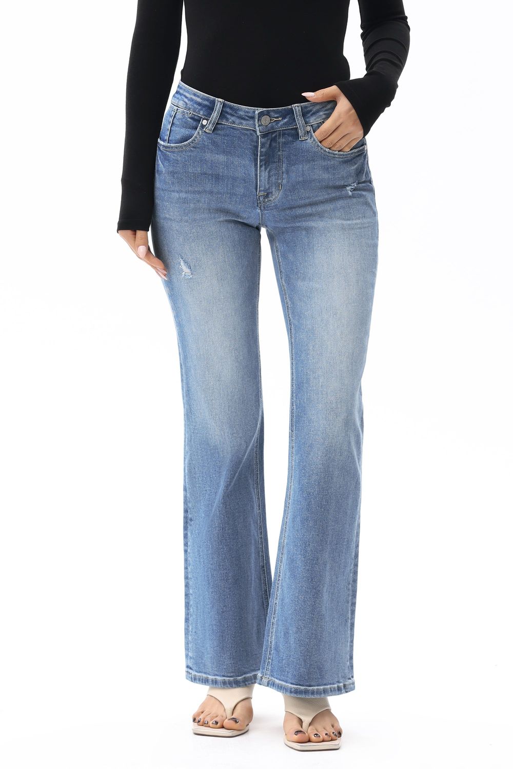 Los Angeles HR Bootcut Jeans | BAYEAS