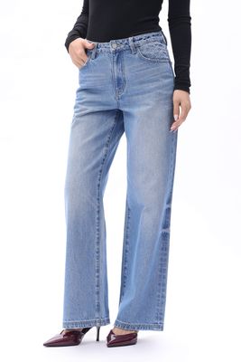 Hong Kong Straight Leg Contrast Pocket Jeans | BAYEAS