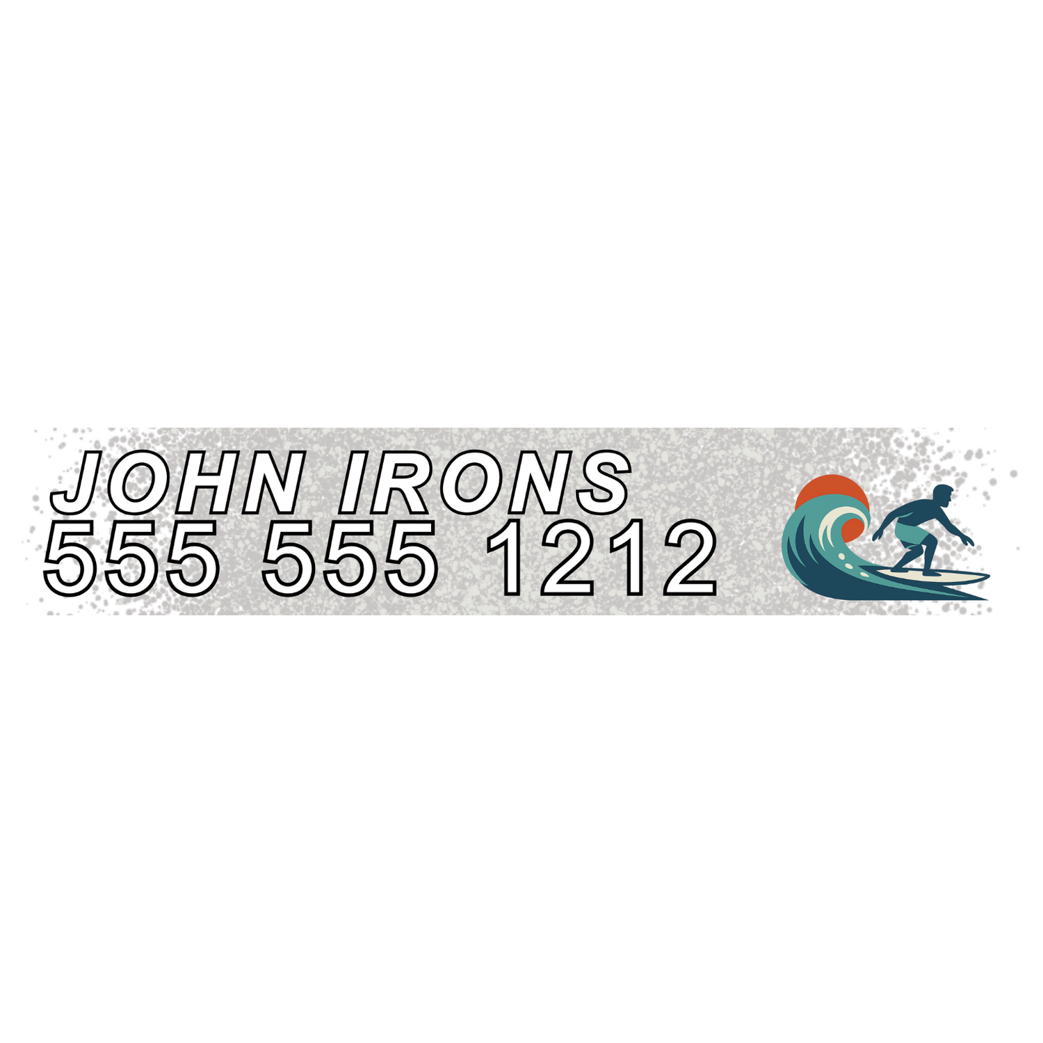 Surf &amp; Spray – 12 Waterproof Decals Pack