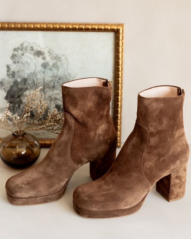 Betty Pure Cognac Bootie