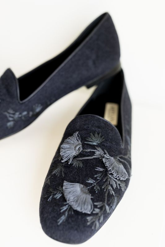 Flora Smoking Slipper