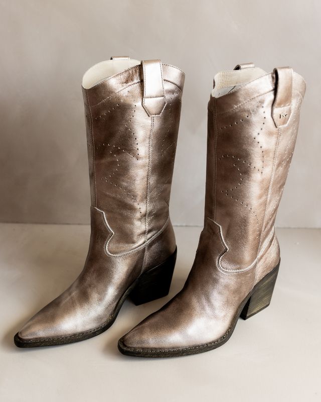 Lunare Torba Metallic Cowboy Boot E409795D