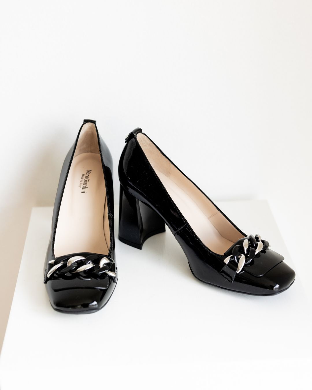 Vernice Nero Black Pump