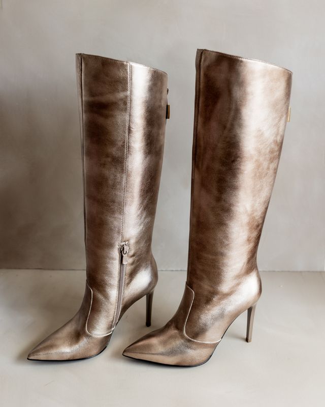 Lunare Torba Tall Metallic High Heel I410826DE
