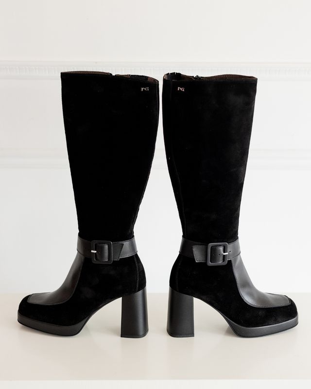 Arold Nero Black Tall Boot I410913D
