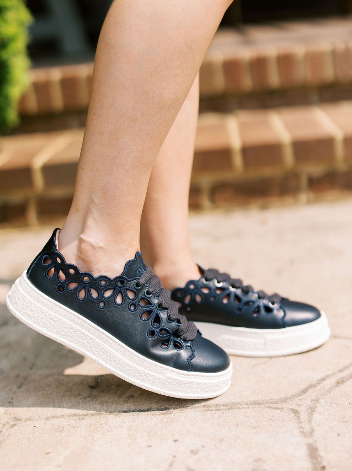 Night Milk Navy Floral Sneaker