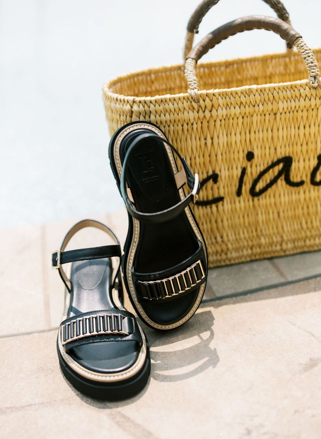 Nero Platform Sandal L282S