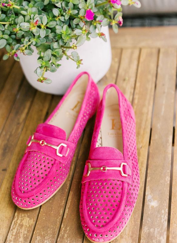 Hot Pink Fuxia Loafer L222M