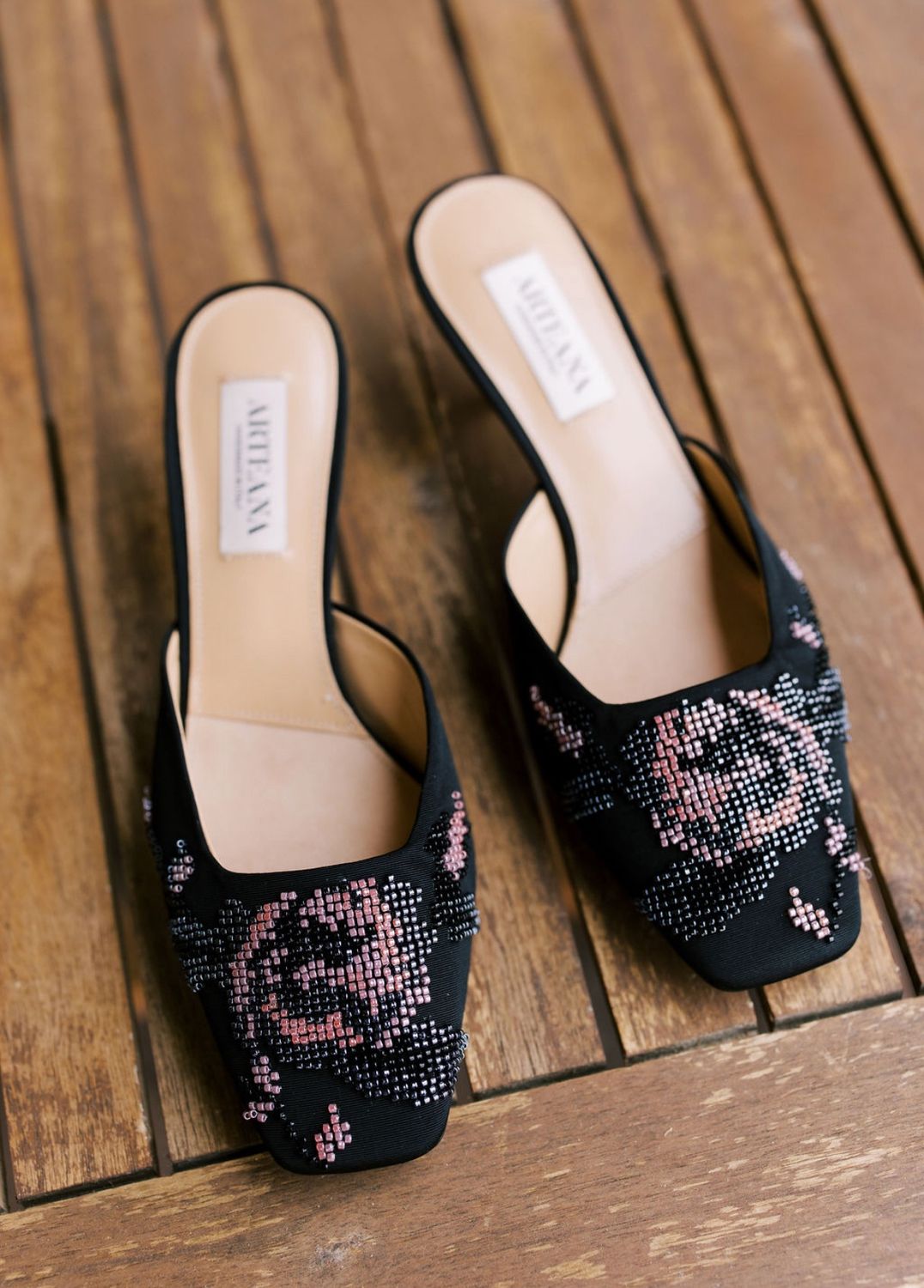 Marta 50 Mule Beads Embroidery