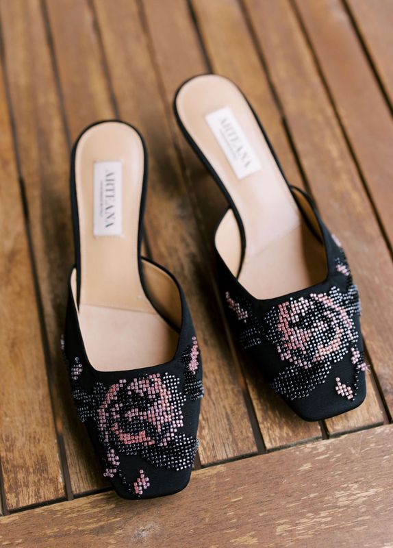 Marta 50 Mule Beads Embroidery