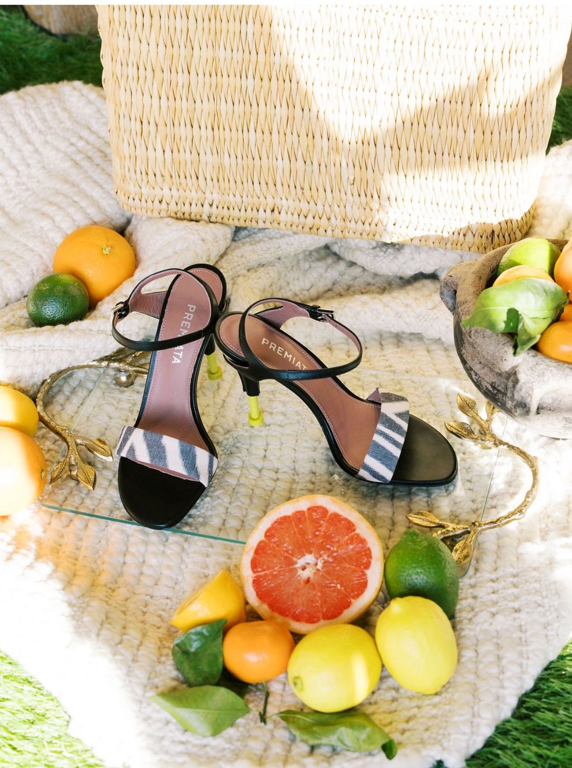 Zebra Strap Nero Heel