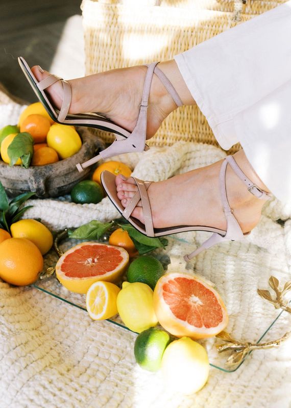 Rosie Dust Strap Heel