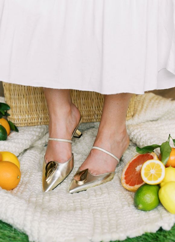 Picea Gold Teadrop Kitten Heel