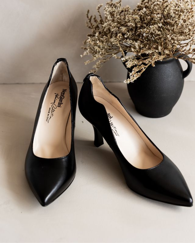 Nappa Pandora Nero Tall Pump I410840DE