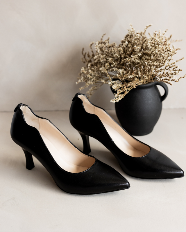 Nappa Pandora Nero Tall Pump I410840DE