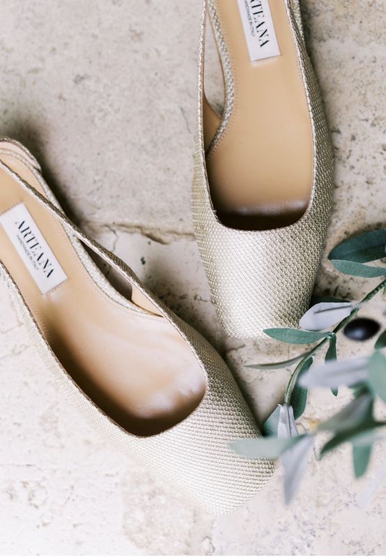 Enna Platino Flat Slingback