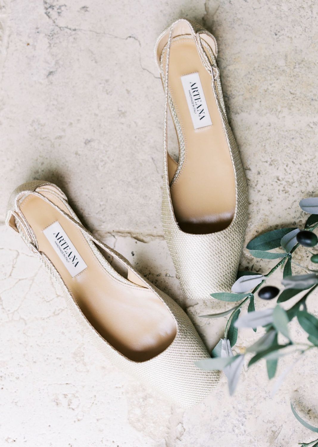 Enna Platino Flat Slingback