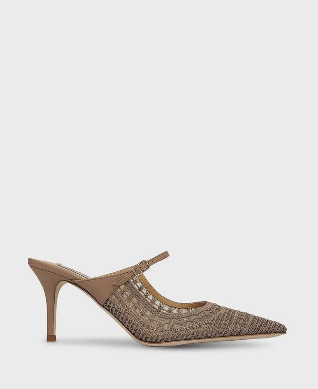 Trieste 75 Taupe Mule