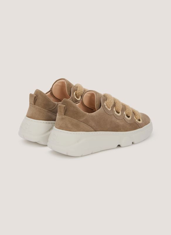 Soft Bubble Chunky Taupe Sneakers