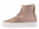 Meghan Warm Taupe Fur Lined Bootie