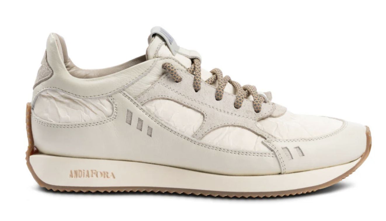 Denver Suede Cream Sneaker