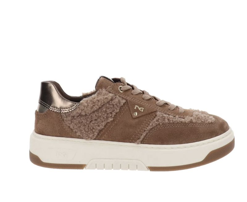 Velour Curly Mou Sherpa Sneaker 14226D