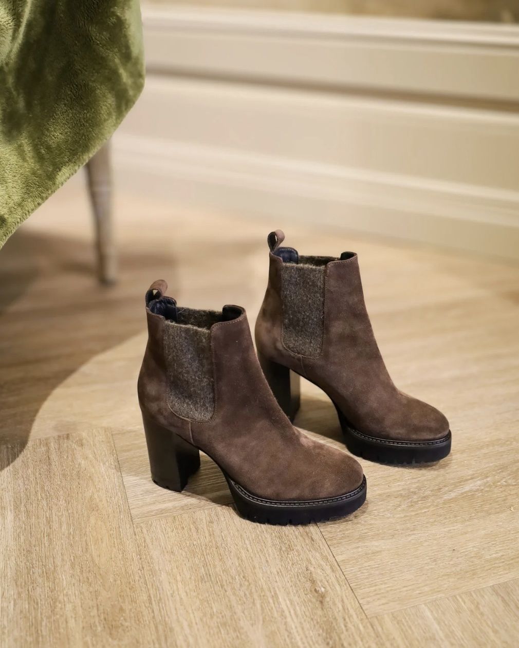 Sensory Quinoa Tall Heel Ankle Boot K156