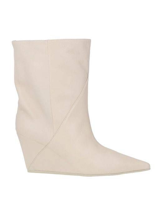 Baron Desert Taupe Pointed Toe Wedge Bootie