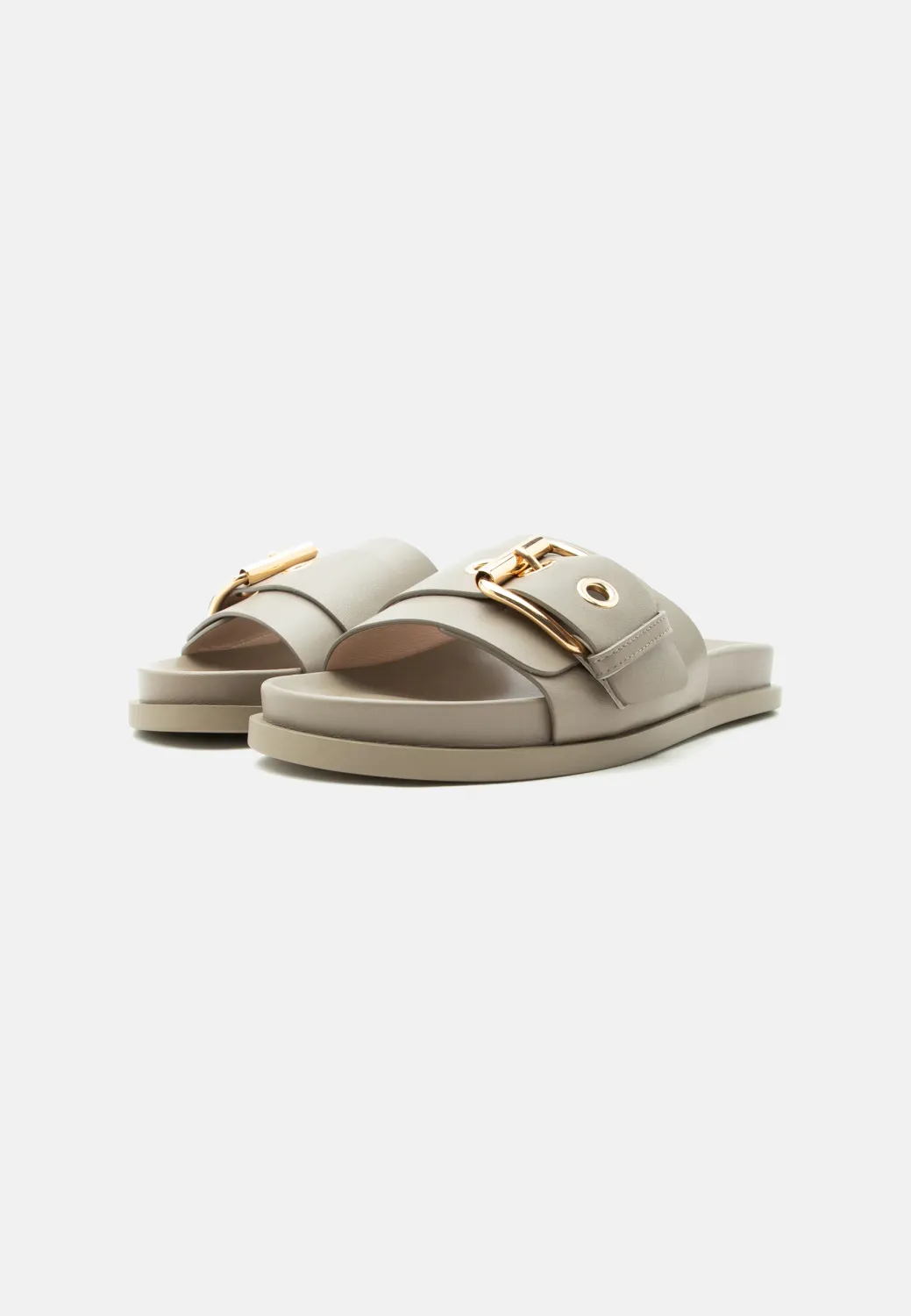 Christina Buckle Safari Slide