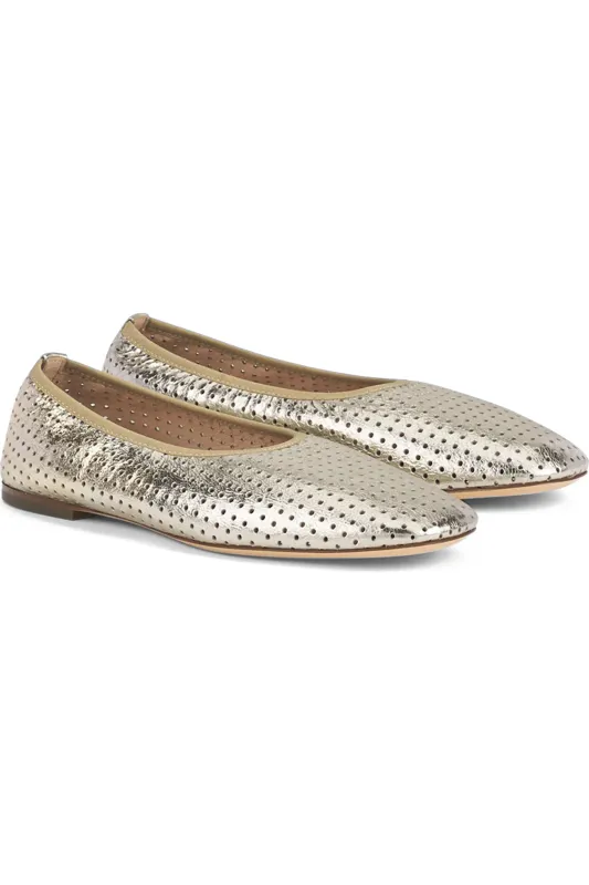 Lucy Sandy Mesh Flat