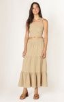Pull On Textured Skirt