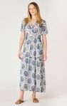 SS Flowy Midi Shirt Dress